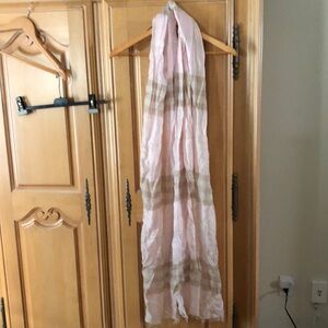 Burberry light weight oversized scarf / shawl